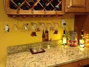 Lattice Wine Bottle Holder Glass Rack
