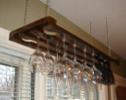3 Row 32 Inch Hanging Wine Glass Rack 3 Row 32 Inch Hanging Wine Glass Rack