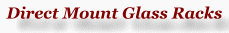 Direct Mount Wine Glass Racks