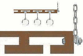 Front Loading Glass Rack Installation Diagram